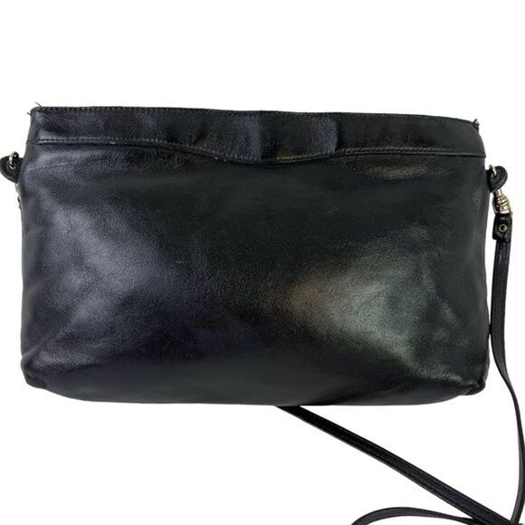 Etienne Aigner Womens Black Vintage Genuine Leather Shoulder Bag Purse Handbag - Picture 9 of 16